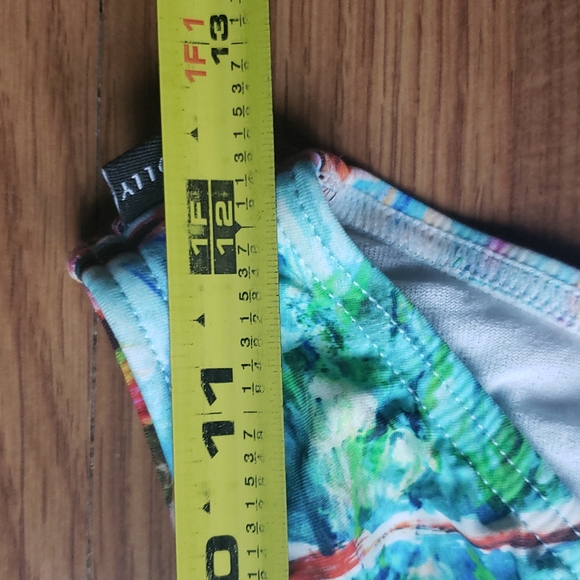 Seafolly Australia Tropical Print Bikini Swim Bottom Women's Size 8 - Picture 7 of 8